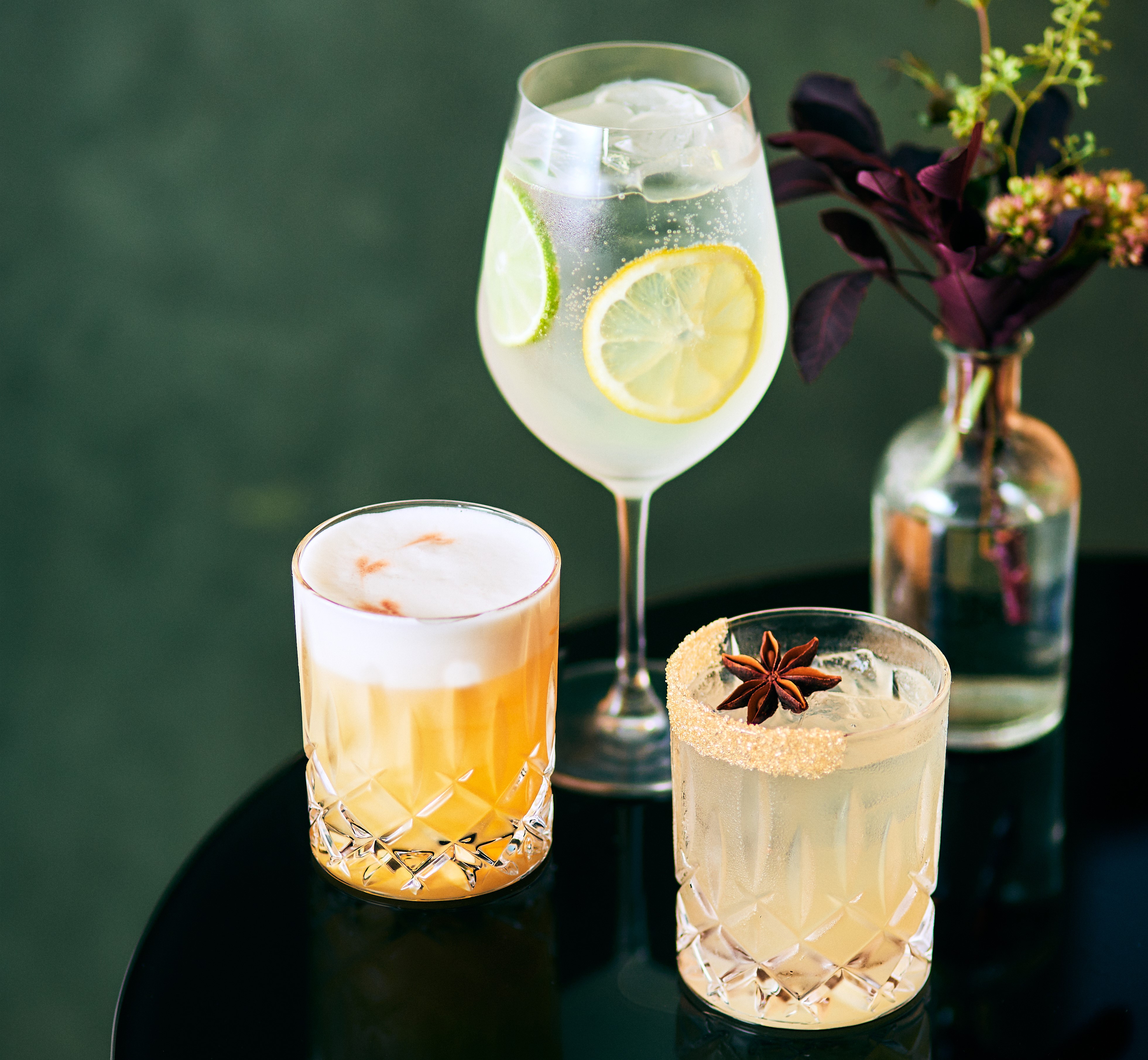 Cocktails & Mocktail Selection - Moxies 2025 Winter Feature Menu