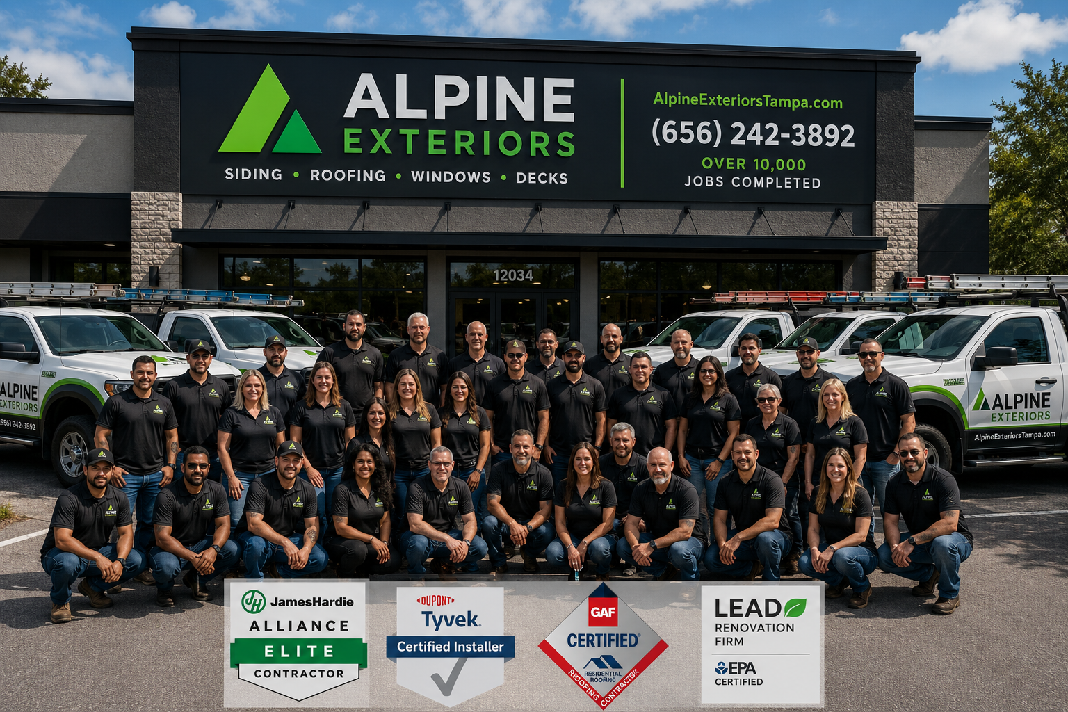 Alpine Exteriors expands its Tampa operations as the company approaches 25 years of industry excellence.