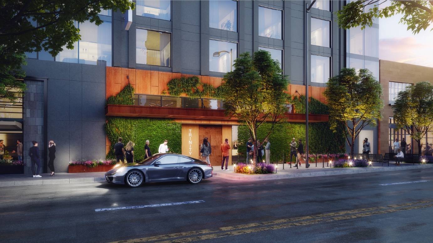 Hotel Trinity will offer a private hideaway featuring an exclusive rooftop pool, fitness center, and social club, allowing guests to experience the vibrant heart of Austin while enjoying their own secluded retreat.