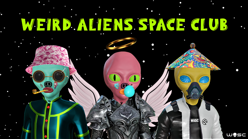 NFTs Can Push the Boundaries – They are Not Mere JPEGs : Says Weird Aliens Space Club