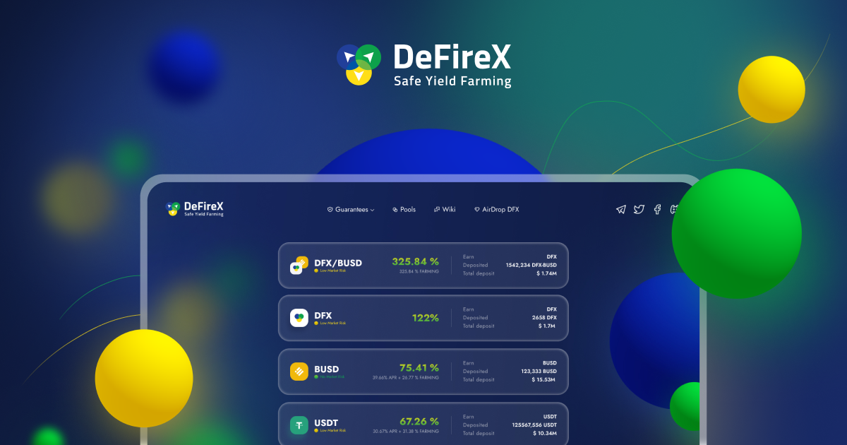 DeFireX Announcing Financial Products on Binance Smart Chain 1