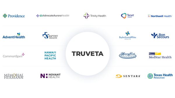 Baylor Scott & White Health, MedStar Health and Texas Health Resources join Truveta as the company closes Series A funding of $95 million. 

Truveta's health system members include Providence, Advocate Aurora Health, Trinity Health, Tenet Healthcare, Northwell Health, AdventHealth, Baptist Health of Northeast Florida, Baylor Scott & White Health, Bon Secours Mercy Health, CommonSpirit Health, Hawaii Pacific Health, Henry Ford Health System, Medstar Health, Memorial Hermann Health System, Novant Health, Sentara Healthcare, and Texas Health Resources. 