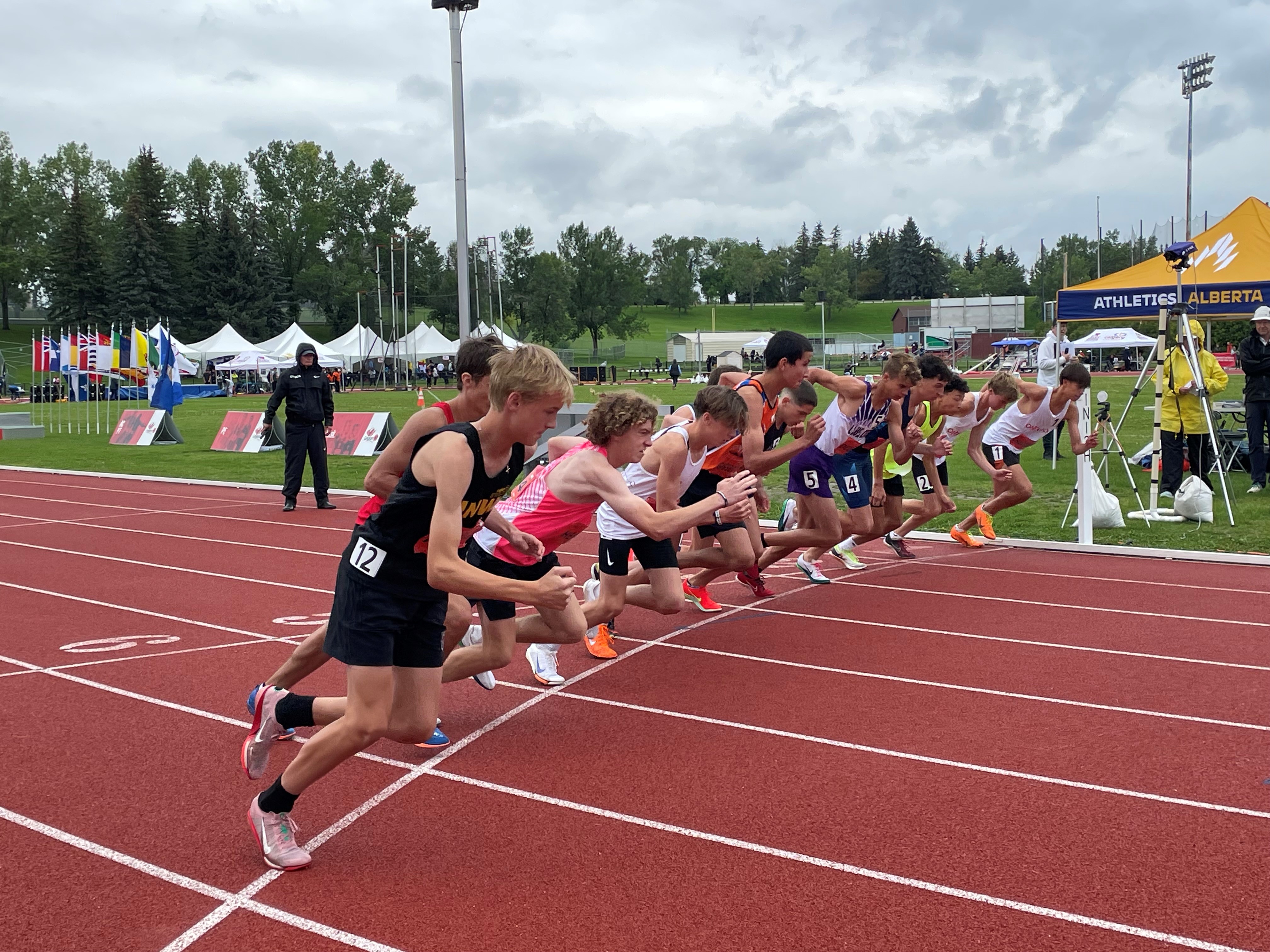 Les 47e Championnats d’athlétisme pour jeunes de la Légion sont officiellement lancés à Calgary