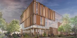 Crozier Announces Plans for New Headquarters - Exterior Rendering