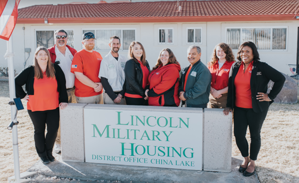 Lincoln Military Housing - China Lake Staff Worked Overtime to Inspect, Repair and Restore Home and Community - Resident Thanks Staff for “Delivering Exemplary Service” 