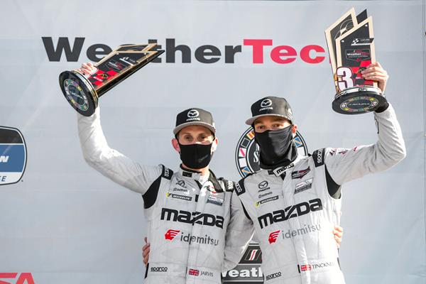 Mazda Motorsports DPI team 3rd Place Finish at Mid-Ohio 2021