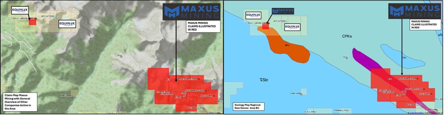 Maxus Mining Altura Antimony Property