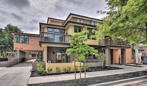 A former winner, the Palo Alto Apartments proves if one green home is good, multiple green structures must be great. This is a series of net-zero residences in the heart of downtown Palo Alto, Calif.