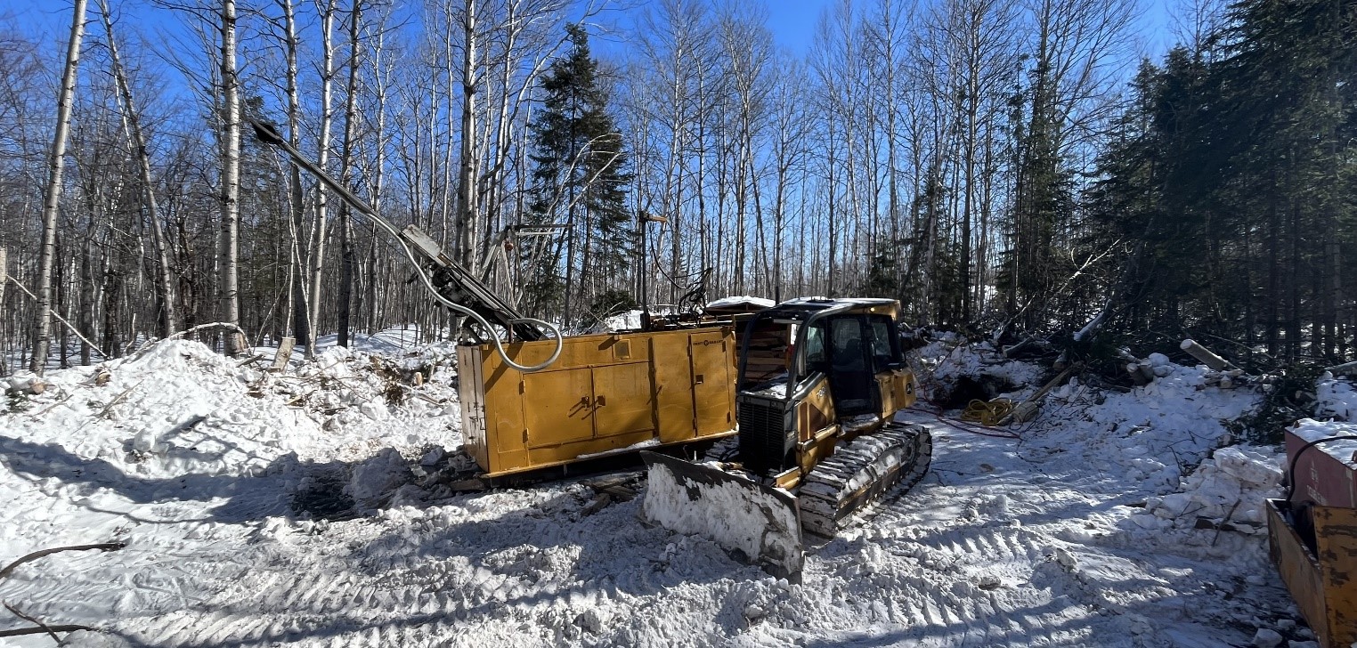 Orbit Drilling Operations on Nine Mile Brook VMS Project