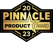 Pinnacle Product Award 2023 badge