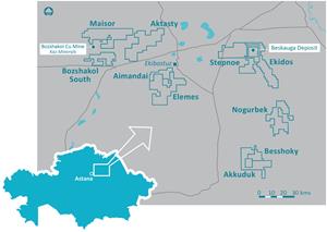 Arras Minerals License Package in Pavlodar, Kazakhstan