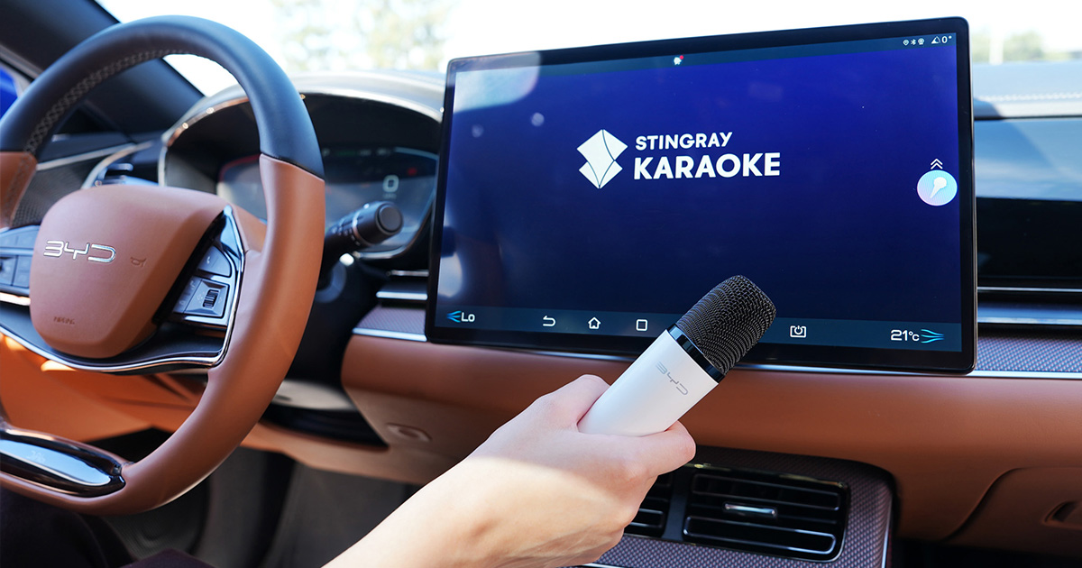 Stingray conclut une entente mondiale avec BYD visant l’intégration de Stingray Karaoke aux véhicules du groupe