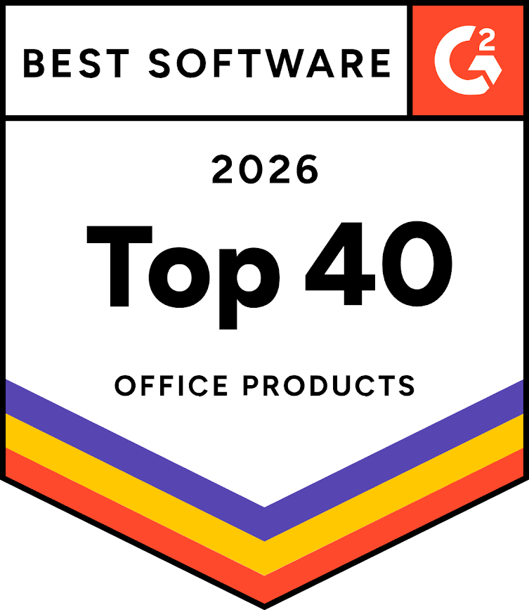 WaitWell in top 40 of Top Office Management Software Products in the G2 Best Software awards