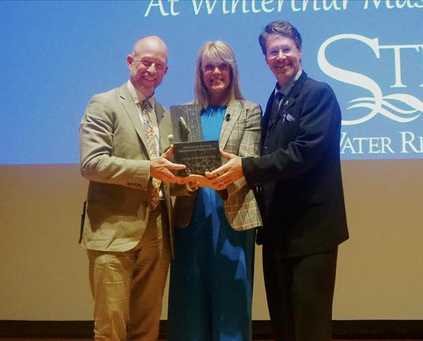 Stroud Water Research Center honors Laura Turner Seydel, chair of Captain Planet Foundation