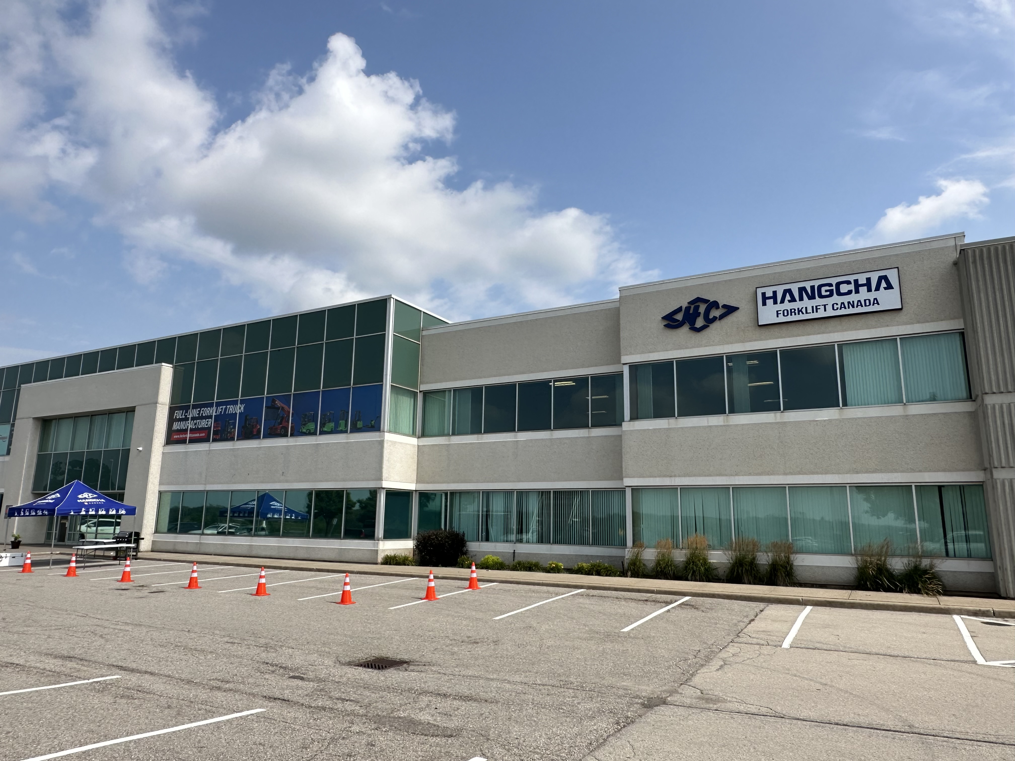 Hangcha Forklift Canada's Mississauga Location