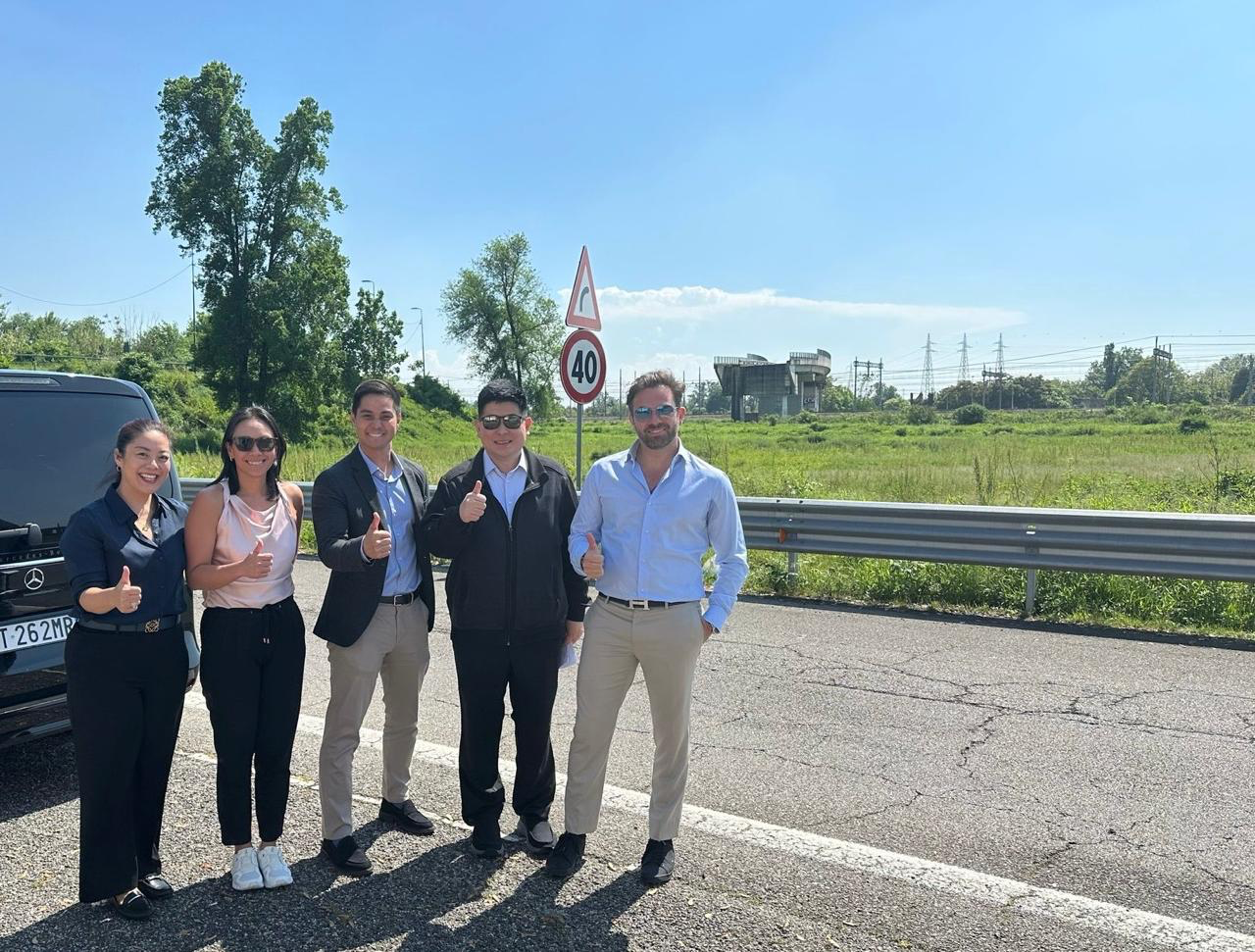 At the 1.4 hectare Hotel101-Milan, Italy site 