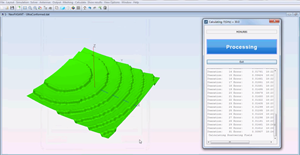 Ultra Conformed Reflectors Module Collimated Beam Example