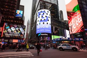 BitGW Appears on the Nasdaq MarketSite Screen in Times Square, Marking a New Step in Global Brand Exposure