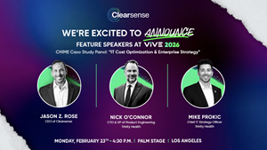 Clearsense to Present Case Study Session on IT Cost Optimization at ViVE 2026
