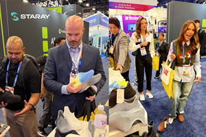 Chinese Innovation Shines at CES! STARAY 3D Printed Integrated Shoes Astonish the World