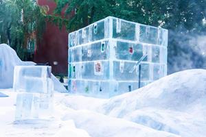 The ice-block