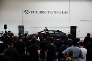 Faraday Future Unveils Futurist Testing Lab