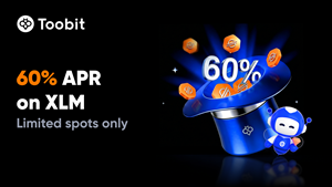Toobit Adds XLM to Fixed Earn Series with Limited-Time 60% APR