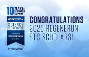 300 Exceptional Teen Scientists Recognized for Innovative STEM Research in Nation’s Oldest and Most Prestigious High School Competition