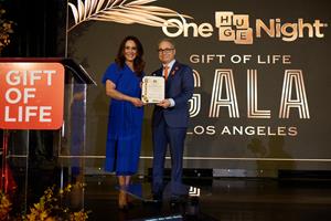 Gift of Life Marrow Registry’s “One Huge Night” Los Angeles Gala Featured First-Time Meetings Between Two Transplant Recipients and Their Life-Saving Donors