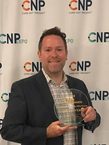 Brian Rohde Accepts CNP Award