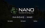 NANO Nuclear to Participate in Upcoming Investor Events