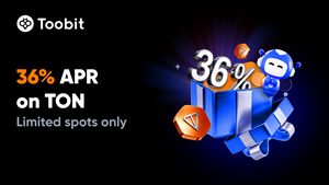 Toobit Brings 36% APR on TON to Expanding High-Yield Earn Series