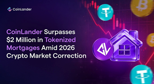 CoinLander Surpasses $2 Million in Tokenized Mortgages Amid 2026 Crypto Market Correction