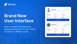 B2BROKER Group Unveils Major Client Interface Overhaul for B2COPY Investment Platform