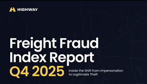 Highway Releases Q4 2025 Freight Fraud Index: Revealing The Rise of Carrier-Involved Theft