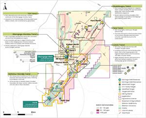 Montage Gold Provides Exploration Update on the Sissédougou Trend at Its Koné Project in Côte d’Ivoire