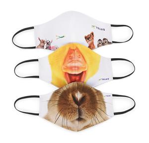 TELUS Critter Masks