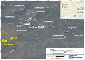 Brunswick Exploration Increases Anais Strike Extent to Over 350 Meters