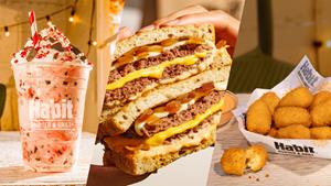 Habit Burger & Grill Celebrates the Season with the Return of the Patty Melt and Two Delicious Holiday Treats