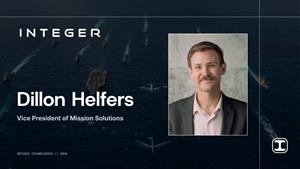 Integer Technologies Promotes Dillon Helfers to Lead New Mission Solutions Operating Group