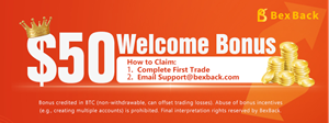 BexBack Announces New Deposit Bonus Program With No-KYC Trading Advantage