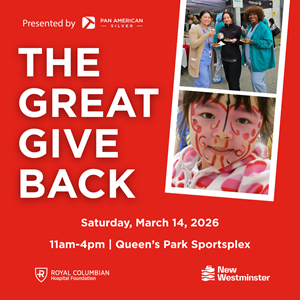 The Great Give Back brings community together in support of Royal Columbian Hospital