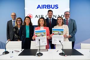 Air Canada and Airbus launch joint initiative to scale domestic Canadian SAF and help reduce the life-cycle emissions of corporate travel