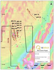 QGold Reports Results from Its Drilling Campaigns at Its Mine Centre Gold Project