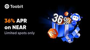 Toobit Boosts NEAR with 36% APR Flash Earn Event