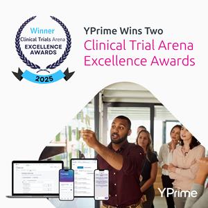 YPrime Wins Two Clinical Trials Arena Excellence Awards for Innovation in AI and Sustainable eCOA Practices