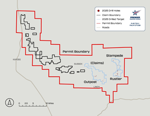 Premier American Uranium Commences 100,000 ft Exploration Drilling Program at the Kaycee ISR Uranium Project, Wyoming