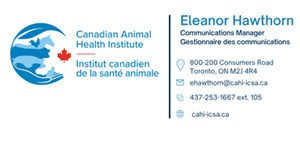 CAHI Honours The Honourable Don Boudria for Leadership in Animal Health