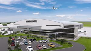 Expansion of Bombardier's London Biggin Hill service centre