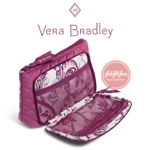 Vera Bradley Compact Organizer in Majestic Magenta